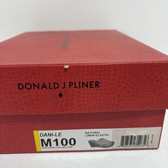 Donald J Pliner Women’s Dani-Le Natural Wedge Sandals, Size 10 M - Picture 6 of 6